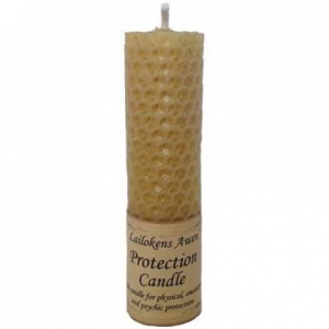 Beeswax Spell Candle - Protection