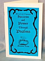 Success & Power Through The Psalms By Rose, Donna
