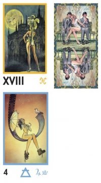 Manara Erotic Tarot Mini Size