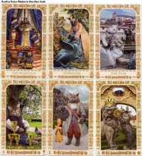 Baroque Bohemian Cats Tarot Deck/book Set Limited Edition