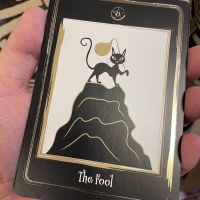 Golden Black Cat Tarot