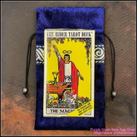 Navy Blue Tarot Bag
