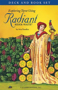Exploring Tarot Using Radiant Rider-Waite Tarot Deck And Book Set