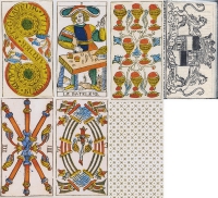 Tarot Claude Burdel 1751