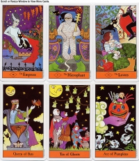 Halloween Tarot In Tin (Pocket Size)
