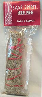 Smudge Stick: Sage & Cedar 7"