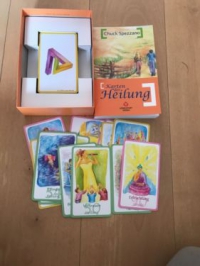 Karten der Heilung : 90 Karten mit Begleitbuch: Karten der Heilung - Das große Set zur Psychologie der Vision (德文版)