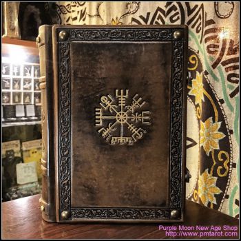 Books of Shadows Leather w/Vegvisir