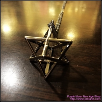 Merkaba Silver Pendant