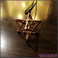 Merkaba Rose Gold Pendant