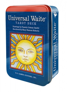 Universal Waite Tarot Deck In A Tin (Pocket Size)