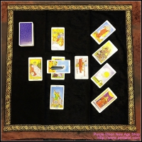 Black Tarot Cloth