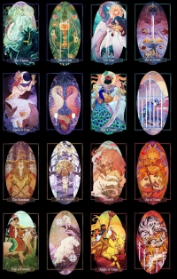 Children Of Litha Tarot Black Edition