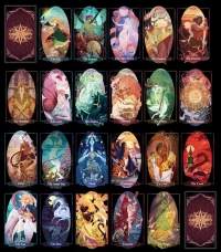 Children Of Litha Tarot Black Edition