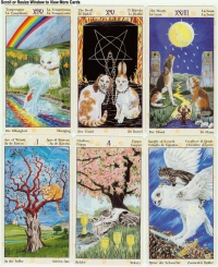 Tarot Of Pagan Cats Mini Size