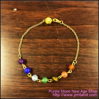 Chakra Pendulum Chain - Gold Color