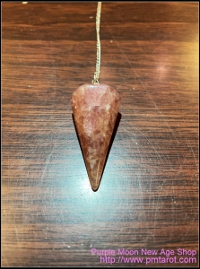 Strawberry Quartz Pendulum
