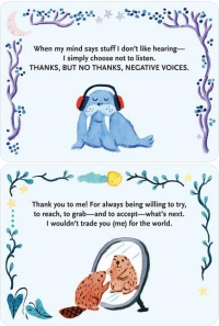 Knock Knock Affirmators! Mantras (Evening) Card Deck