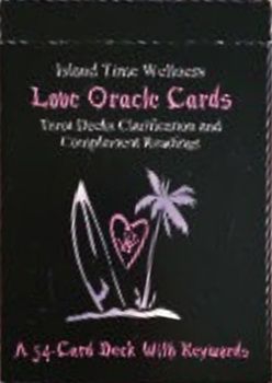Island Time Wellness Love Oracle Cards Version I Poker Size