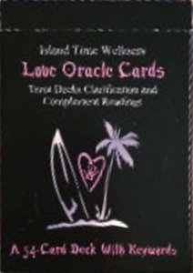 Island Time Wellness Love Oracle Cards Version I Poker Size