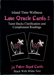 Island Time Wellness Love Oracle Cards Version II Poker Size