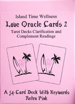Island Time Wellness Love Oracle Cards Version II Poker Size