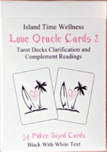 Island Time Wellness Love Oracle Cards Version II Poker Size