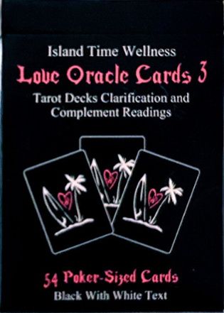 Island Time Wellness Love Oracle Cards Version III poker Size
