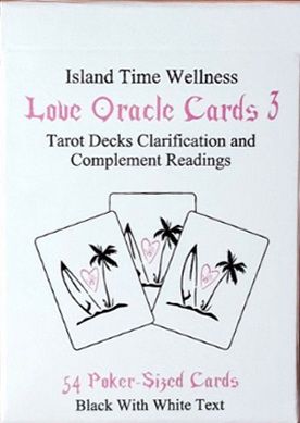 Island Time Wellness Love Oracle Cards Version III poker Size