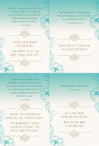 Self-Care: Inspirational Card Deck and Guidebook