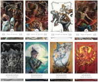 Khanesha Tarot Art: The Augury Of The Changing Point