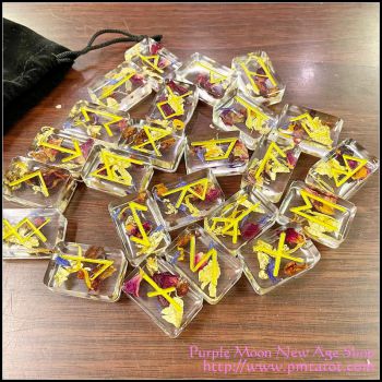 Elder Futhark Runes Rose Garden