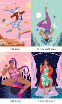 Tarot Cards of Modern Goddesses