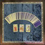 Sky Blue Tarot Cloth