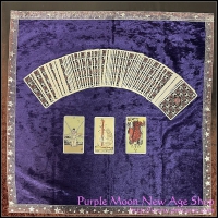 Purple Tarot Cloth
