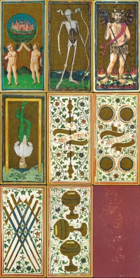 Visconti Sforza Tarot w/Book