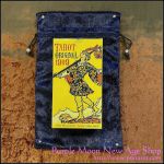 Moon & Star Navy Blue Tarot Bag