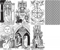 Black & White Rider-Waite® Tarot Deck