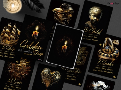 Golden Deep Lenormand