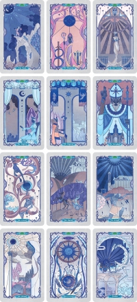 破鏡水銀鏡塔羅牌