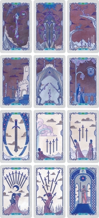 破鏡水銀鏡塔羅牌