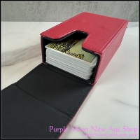 Leather Tarot Case w/ Silver Pentagram
