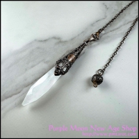 Rhombus Pendulum Clear Quartz