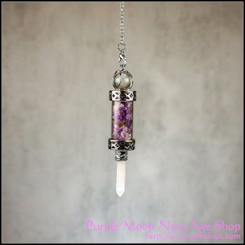 Wand Pendulum - Amethyst