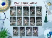 Seasonal Fox Tarot II Night