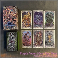 Old Whispers Tarot Gilded Green Edge  Edition