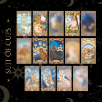 Nine Lives Cat Tarot - Jade Oasis Edition