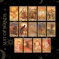 Nine Lives Cat Tarot - Jade Oasis Edition