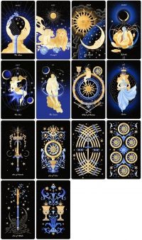 Aurora Tarot Blue Edition