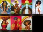 Afro Goddess Tarot Arcanas